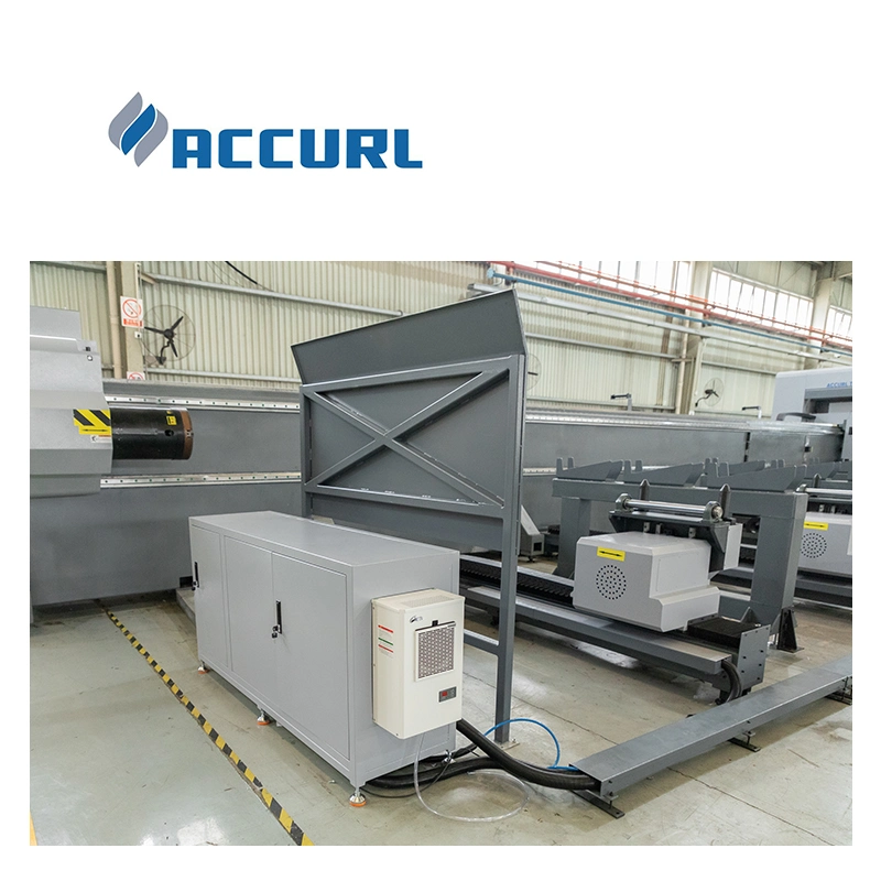 Accurl 10% Price off Economical 10000W Factory Direct Raycus Ipg Tubeline Laser Cutting on Tube / Metal Copper Cutter Pipe