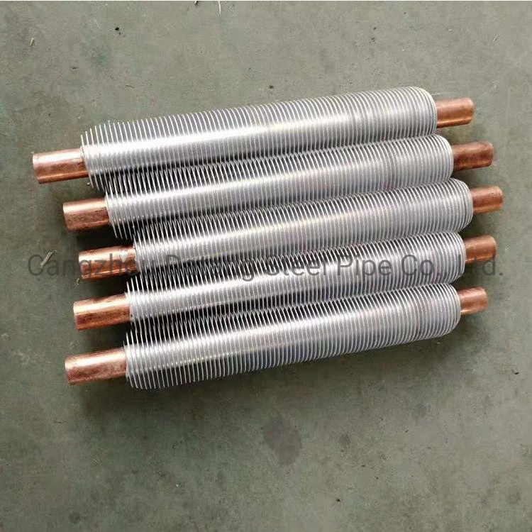 Cold Drawn L Type Aluminum A1060 Bimetal Low Carbon Steel Heat Finned Pipes Fin Tubes