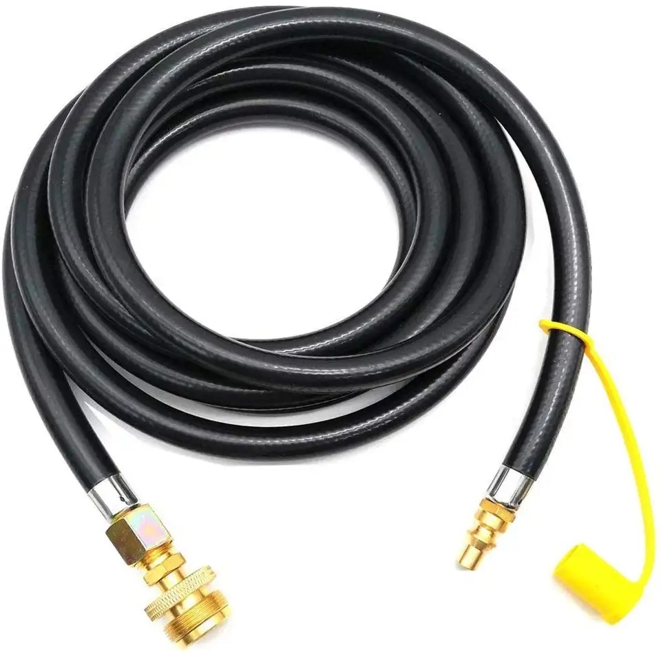 2. Lp Adapter Hose with 1 Lb. Propane Tank Gauge