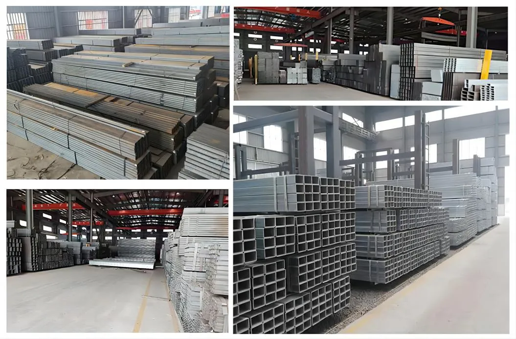 2X2 Iron Square Pipe 3X3 4X4 Galvanized Square Tubing Galvanised Steel Box Section Galvanized Square Tube Suppliers