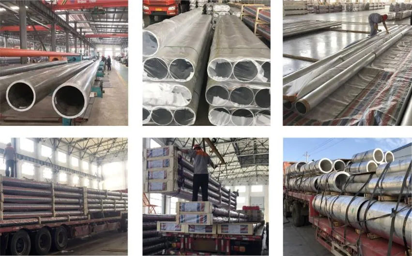 Seamless Aluminum Tube 6151 Cold Drawn Pipe Electronics Tube