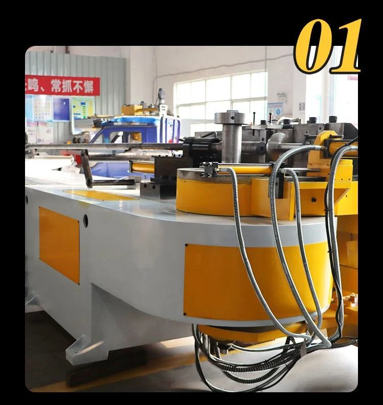 168nc 3D Profile Automatic Bar Manual Mandrel Bends Metal Benders Copper Iron Pipe and Tube Bending Machine