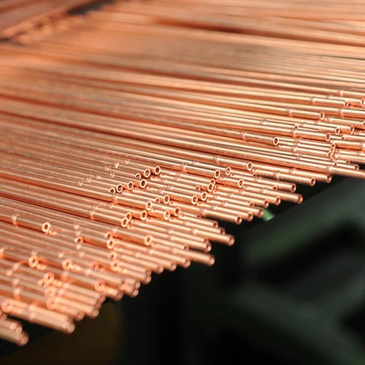 99.9% Copper Tube Water Pipe and Air Conditioner Coil Copper Pipe Diameter Insulated Air Conditioning Copper Use Bronze Cooper Thickness 0.3mm~20mm