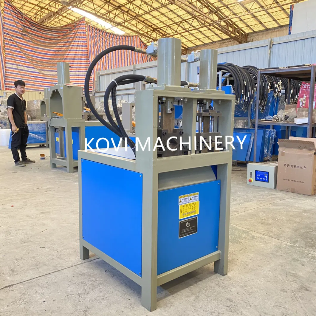 Hydraulic CNC Sheet Metal Tube Pipe Hole Round Square Punching Machine Aluminum Pipe Notching Machine