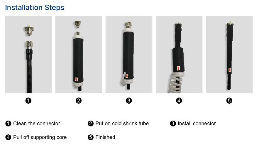 EPDM Cold Shrink Tube Tubing for Electrical Field