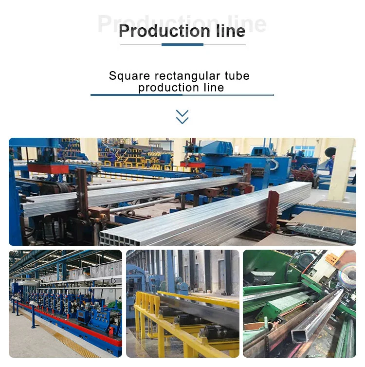 Seamless Welded Rectangular Tube Stainless Steel Square Pipe Galvanized Square Steel Pipe Ms Welded Q235 S235jr S355j0 400X200 300X150 200X100 Aluminium Profile