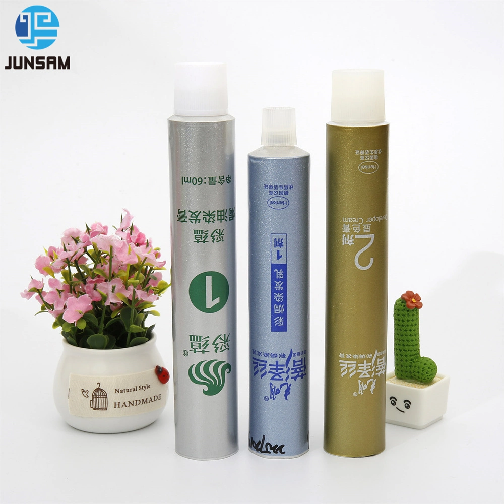 Soft Aluminum Collapsible Empty Tube Foldable Metal for Adhesive Glue