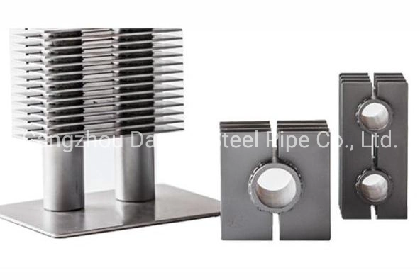 OEM High Precision Aluminum Fin Tubes Fold for Heat Exchanger