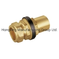 Wras Approved Brass Compression Fittings Water Tank Connector for Copper Pipe