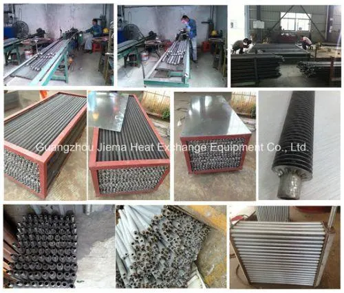 Copper Tube Extruded Aluminum Fin Tube for Evaporator