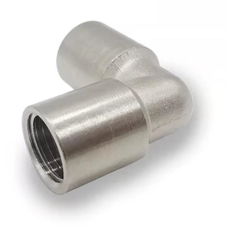 Tty-Pvf Square Tube Joint 90-Degree Elbow Connector for Copper Pipe Rods