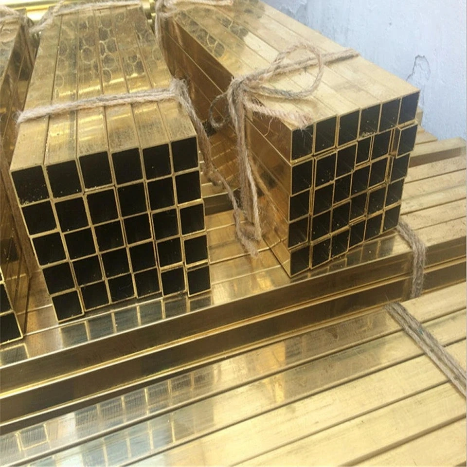 Brass Bronze C10100 C10200 C11000 C11000 C11300 C11400 C11500 Round Square Oval Copper Tube Cutting Processing Manufacturers Air Conditioning Copper Tube