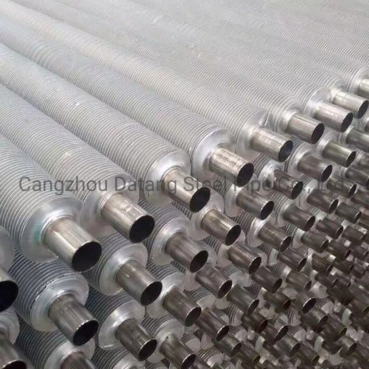 Cold Drawn L Type Aluminum A1060 Bimetal Low Carbon Steel Heat Finned Pipes Fin Tubes