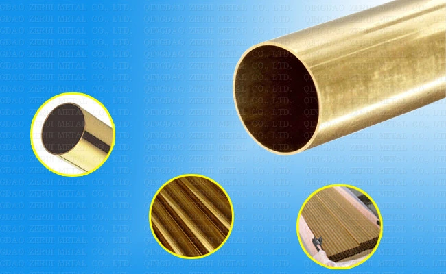 2-1/2&quot;X1.2mm Seamless Solid Brass Round Tube for Heat Exchange