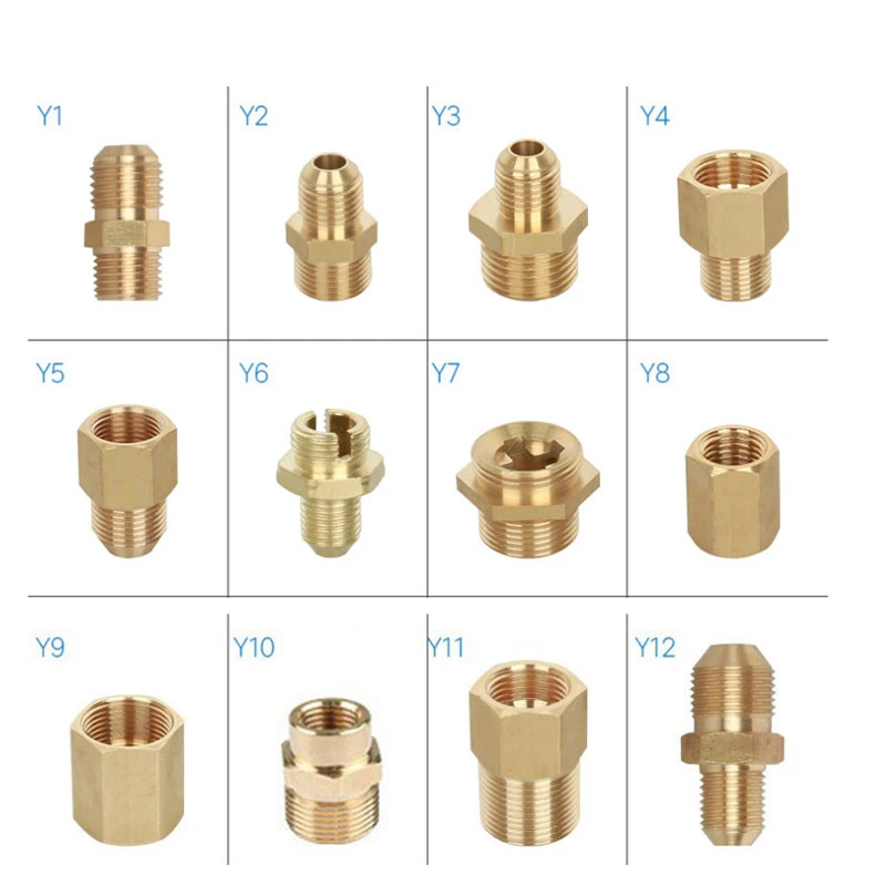 Male/Male 3/4&quot; Thread Garden Hose Fittings Connectors Adapter Brass Pipe Fittings