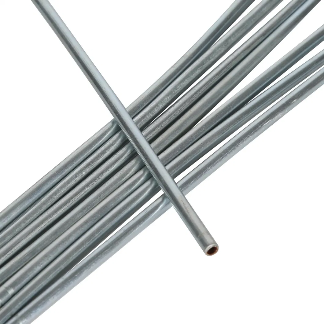 Single or Double Copper Zinc Coated Steel Tube for Condenser