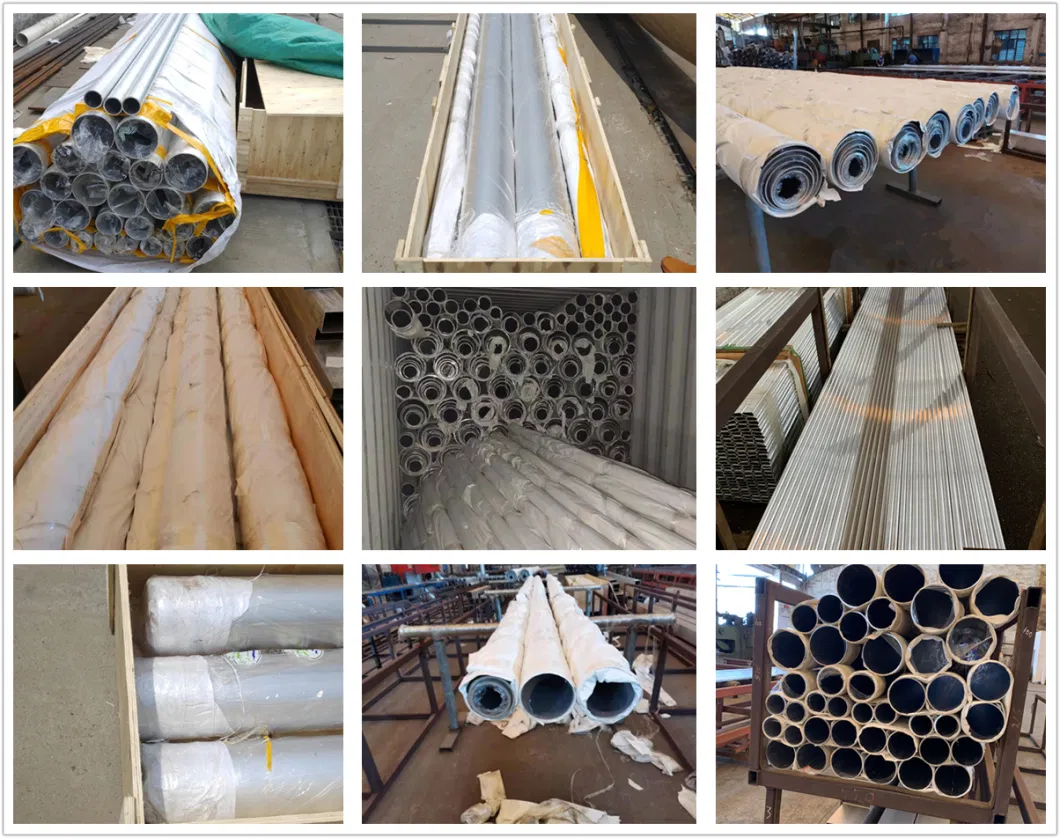 6061 5083 7075 Aluminum Round/ Rectangular /Square Pipe Tube