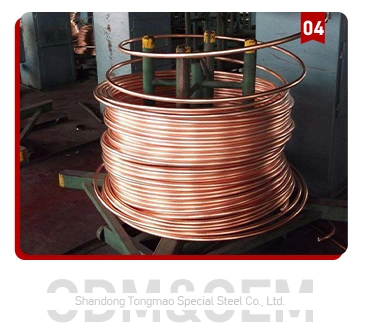 Large Stock Standard H85 H80 H62 50mm Brass Pipe Bight Copper Tube