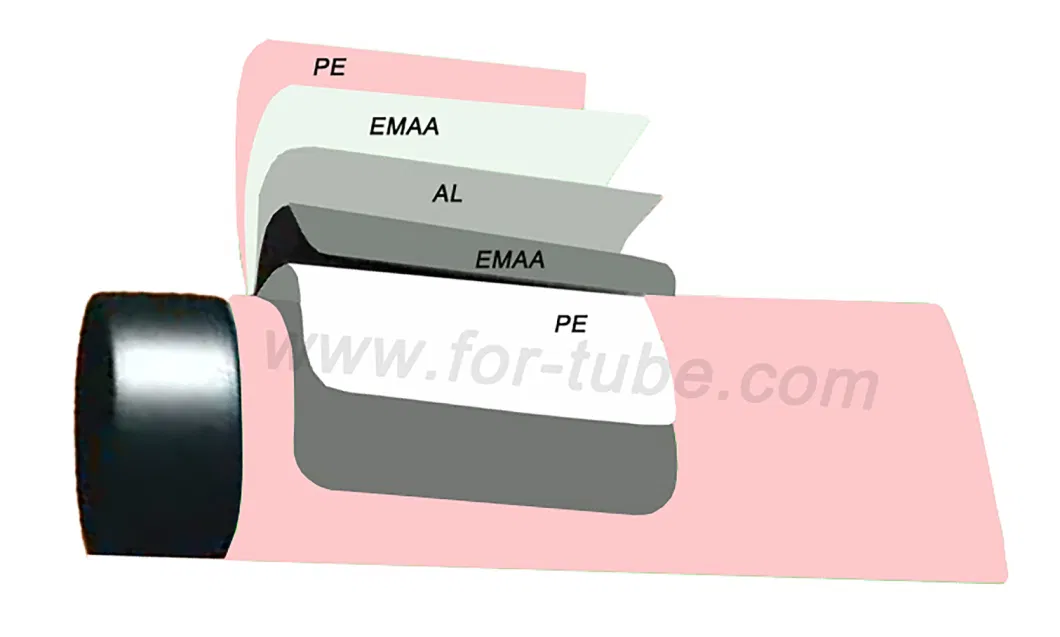 Abl Empty Aluminium Laminated Tubes Cosmetic Packaging Plastic Tube in Stock