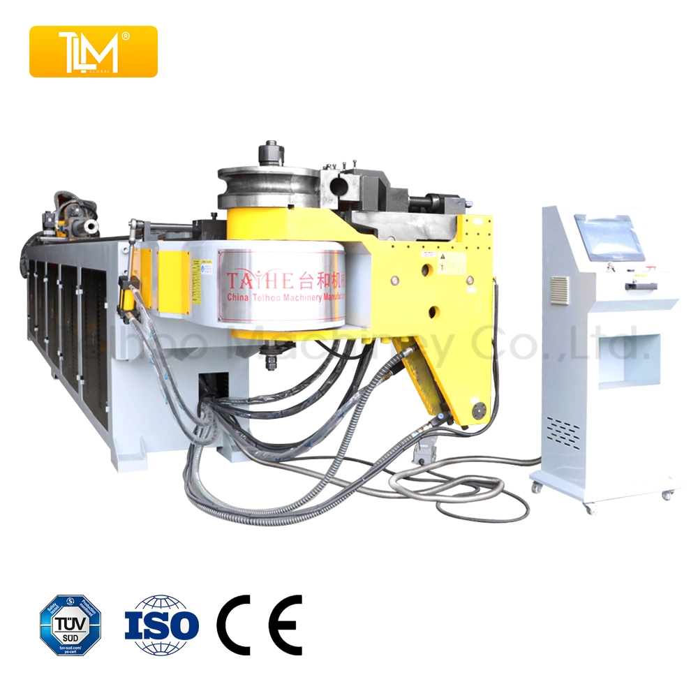 Dw130nc Profile Metal Steel Mandrel Hydraulic Stainless Steel Roller Copper Bender Pipe and Tube Bending Machine