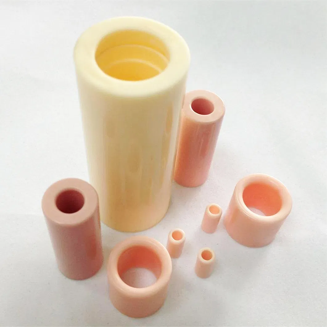 99% Alumina Zirconia Ceramic Rail Guide Industrial Insulating Tube Ceramic Tube