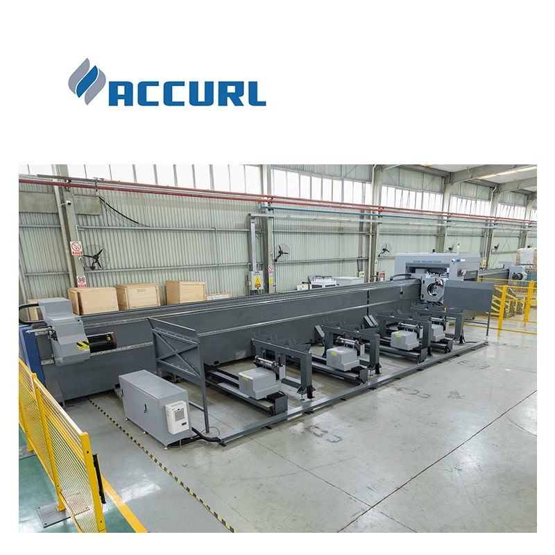 Accurl 10% Price off Economical 10000W Factory Direct Raycus Ipg Tubeline Laser Cutting on Tube / Metal Copper Cutter Pipe