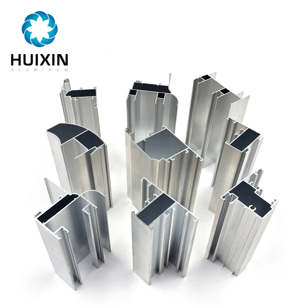 6063 Aluminum Glass Frame Tubular Sash Aluminum Extruded Profile