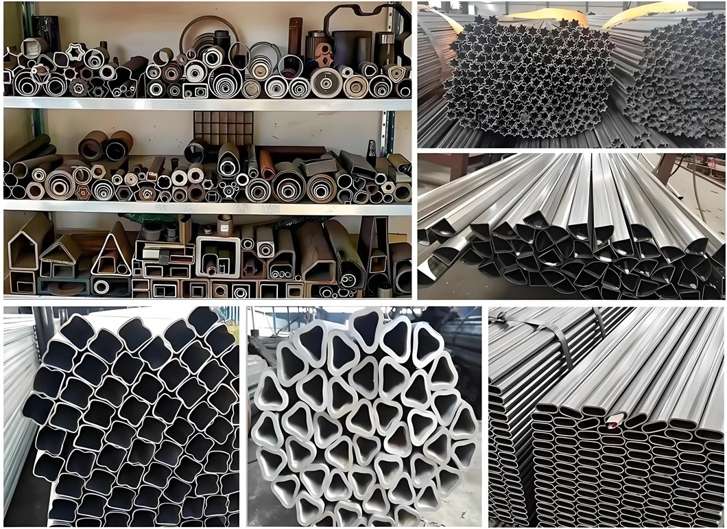 Hexagon Carbon Special Shaped Bright Oval Hex Seamless Steel Pipe Triangle Tube