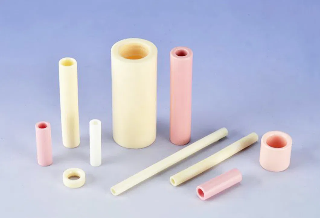 99% Alumina Zirconia Ceramic Rail Guide Industrial Insulating Tube Ceramic Tube