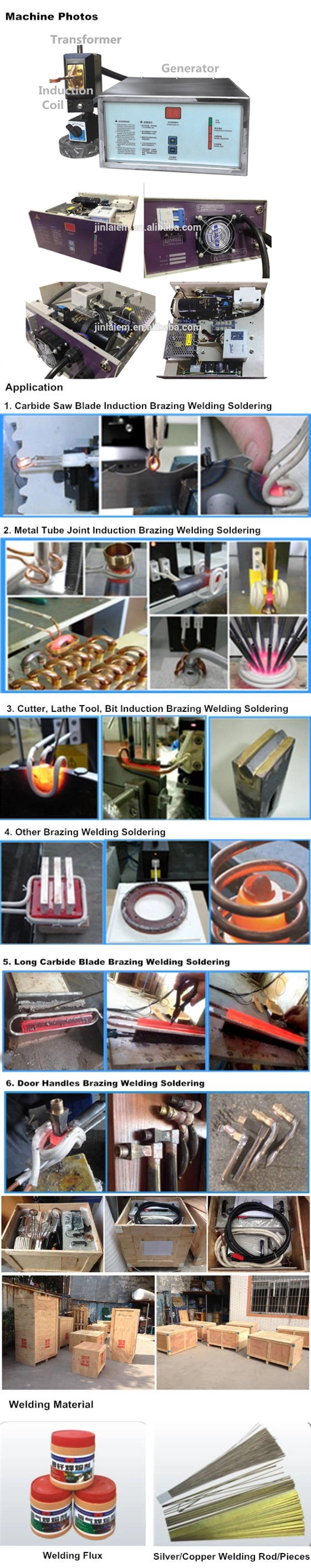 Copper Tube High Frequency 3kw Induction Brazing