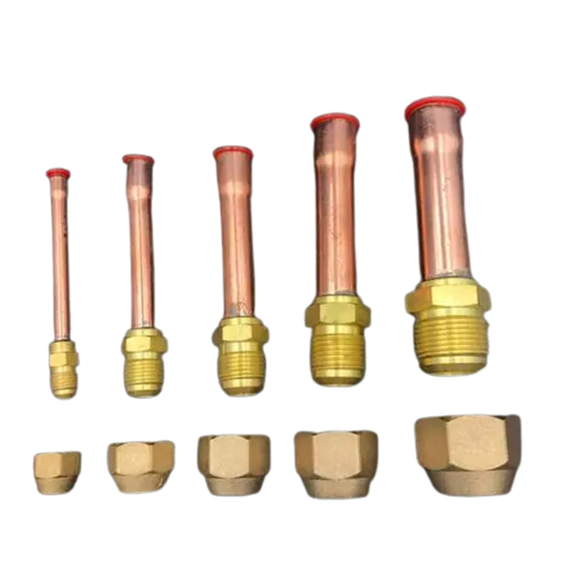 Mill Edge Spiral Copper to HDPE Fittings Copper Pipe for Water System