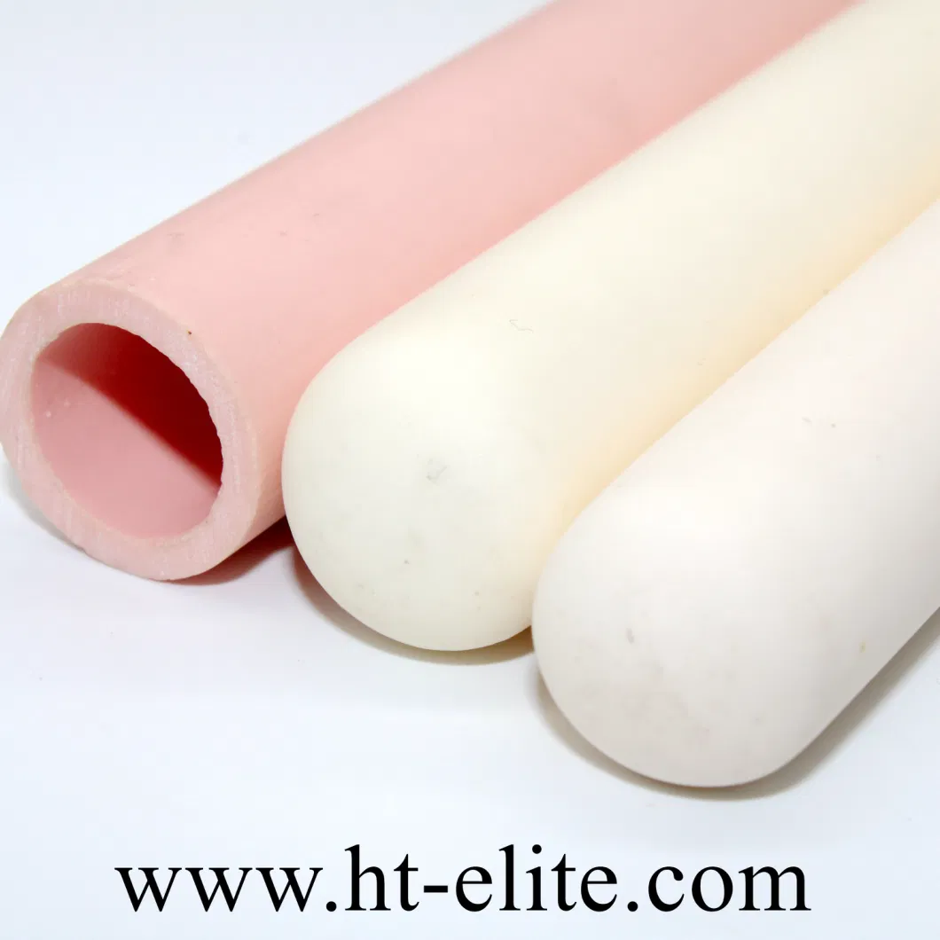 95% 99% Al2O3 Alumina Ceramic Thermocouple Protection Tube C610 C710