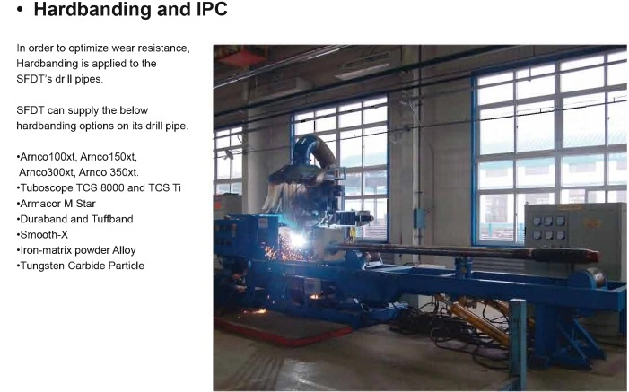 5&quot; Spiral Welded Heavy Weight Drill Pipe (AISI1340 tube and AISI4145H tool joints)