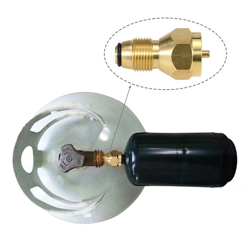 Propane Gas Pipe Adapter for 1lb Tanks Propane Gas Cylinder