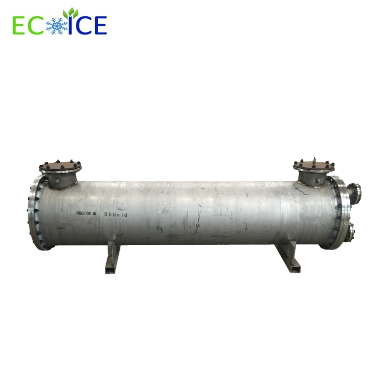 10ton Titanium Shell and Tube Industrial Refrigerant Gas Heat Exchanger