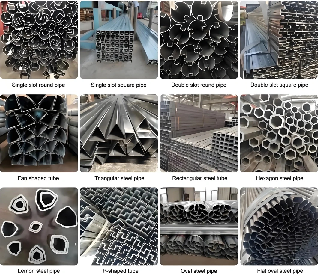 Hexagon Carbon Special Shaped Bright Oval Hex Seamless Steel Pipe Triangle Tube