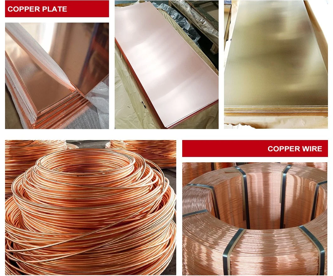 Copper Pipes Seamless Copper Tube Tube C70600 C71500 C12200 Alloy Copper Nickel Tube