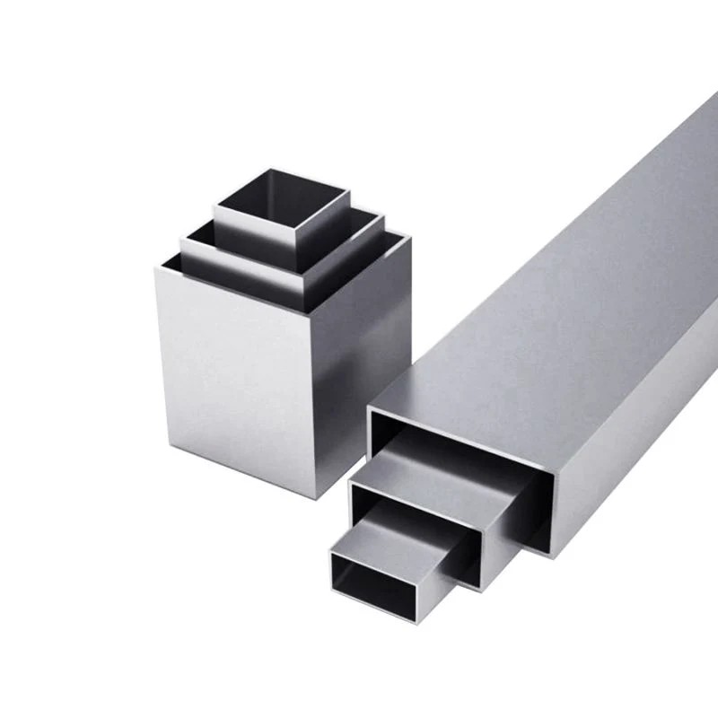 Square Aluminium Tube Rectangular Aluminium Pipes