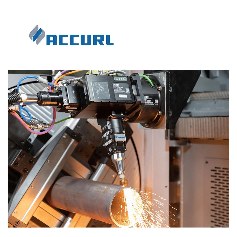 Accurl 10% Price off Economical 10000W Factory Direct Raycus Ipg Tubeline Laser Cutting on Tube / Metal Copper Cutter Pipe