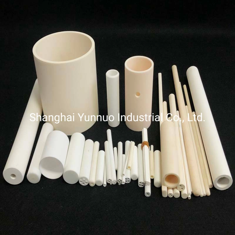 Alsint C799 99.7% Al2O3 Alumina Ceramic Tubes for Thermocouple Protection