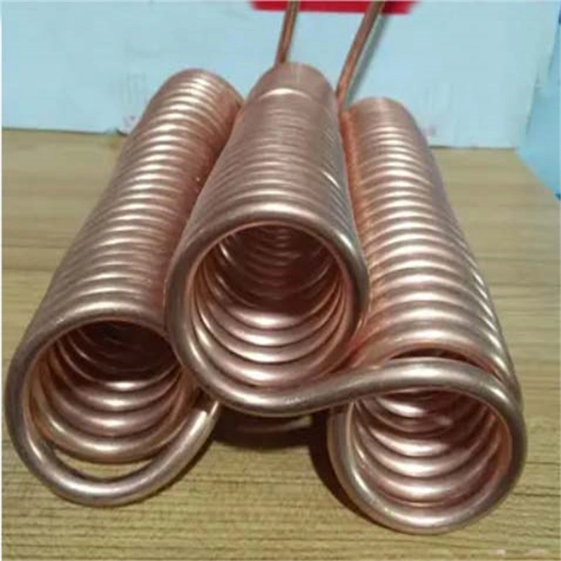 Spiral Coil Pipe/ Steel Spiral Bare Coil Tube /Copper Coil Spiral Pipe