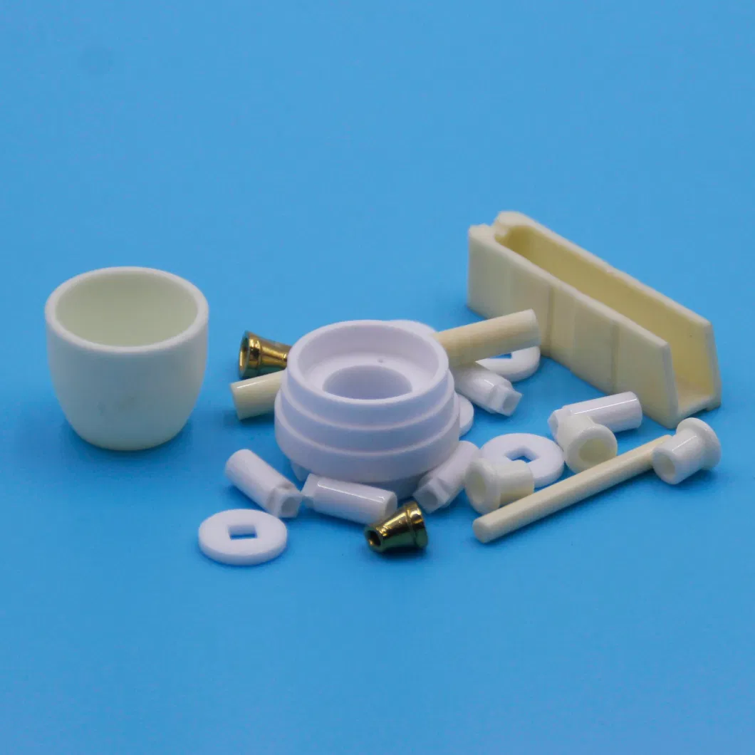 99% Alumina Zirconia Ceramic Rail Guide Industrial Insulating Tube Ceramic Tube