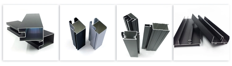 Powder Coating Aluminium Profiles Suppliers for Extruded Aluminum Tubular and Sliding Windows Section