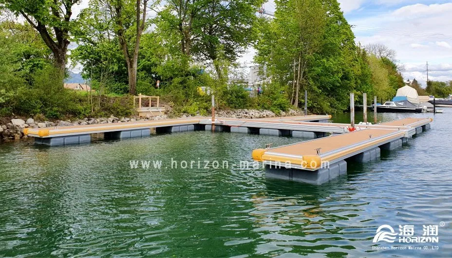 Aluminum Alloy Floating Dock Design Plastic Dock Float