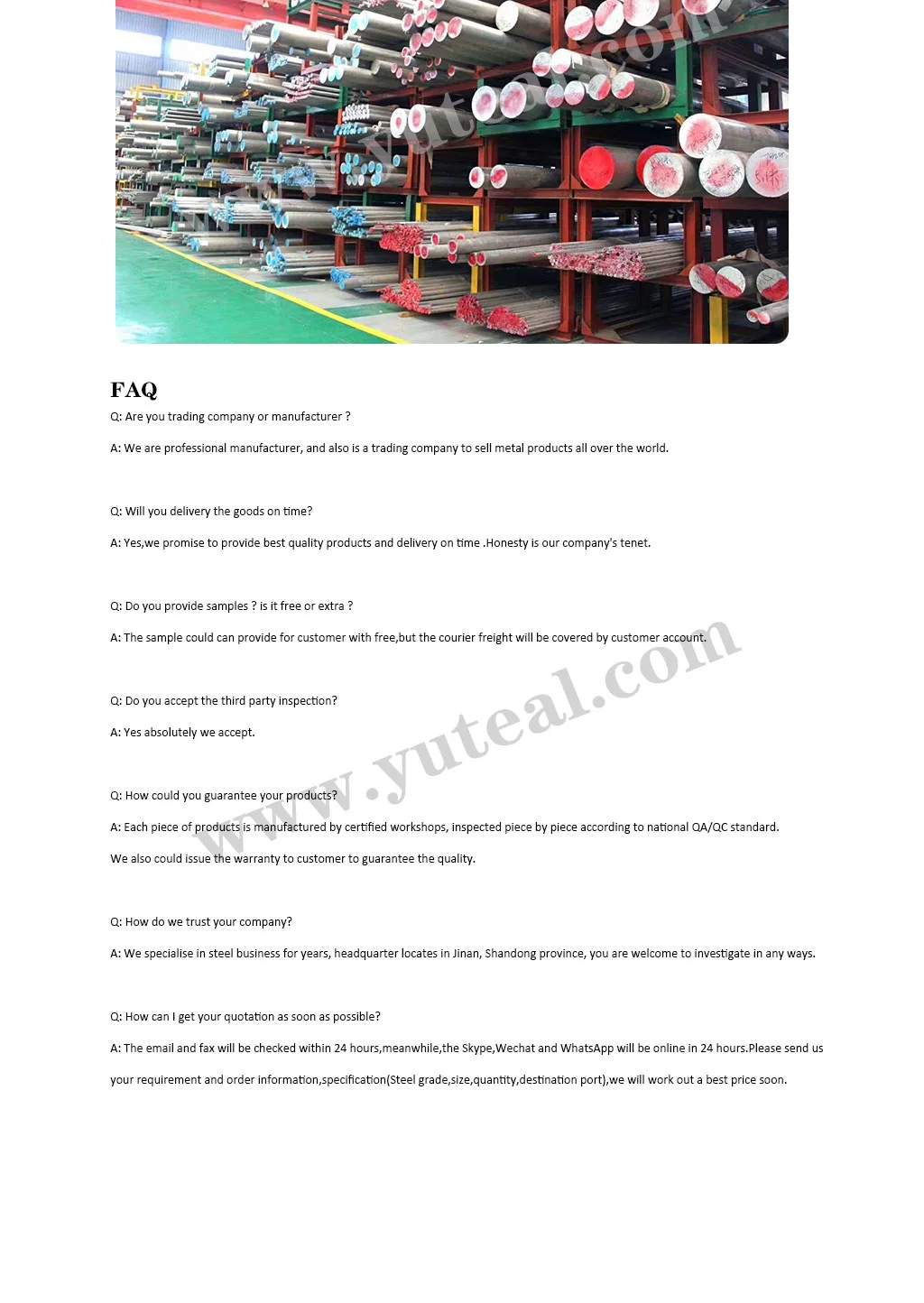 Professional Manufacturers 2A01 5083 6063 6061 Aluminum/Aluminum Bar/Rod Aluminum Plate Aluminum Coil Aluminum Wire Aluminum Pipe Aluminum Sheet Coil Pipe