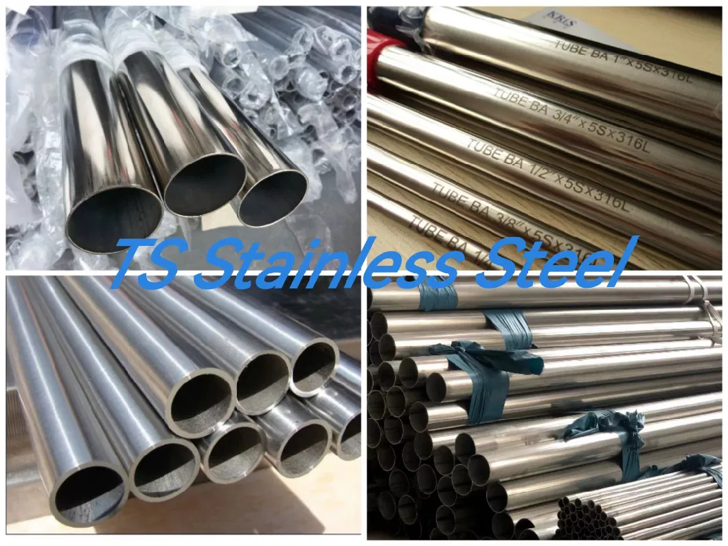 ASTM A213 201 304 304L 316 316L 309S 310S 321 2205 2507 904L Stainless Steel/Carbon/Aluminum/Galvanized Seamless Welded Round/Square/Rectangular/Hex/Oval Pipe