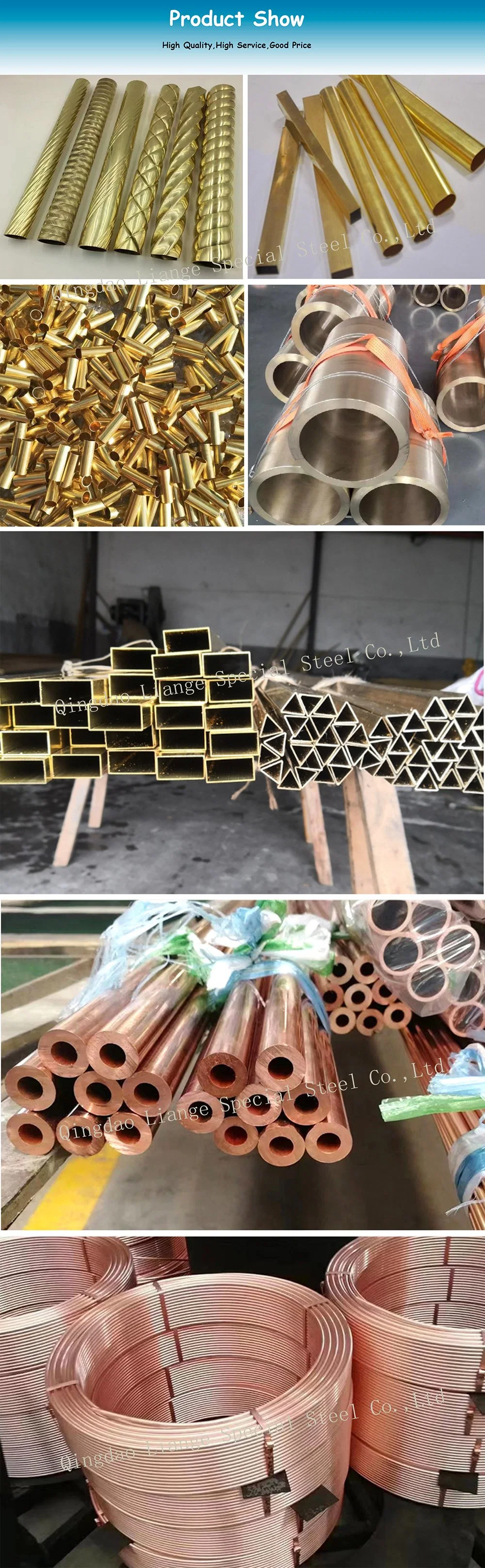 H62 H65 H68 H70 H80 H90 C2600 C2680 C2700 C5210 C5191 C51000 Qbe2.0 C1100 T1 T2 Copper Brass Bronze Tube