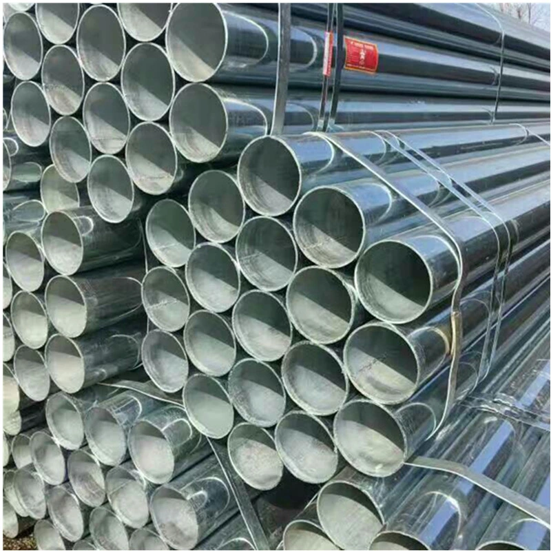 Circular Hollow Section DN50 Pre Galvanized Steel Pipe