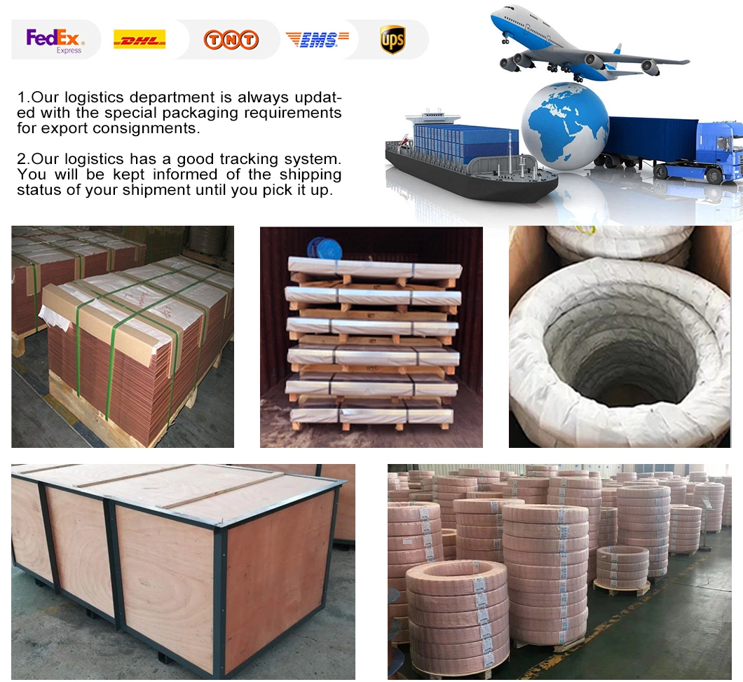 Copper Pipes Seamless Copper Tube Tube C70600 C71500 C12200 Alloy Copper Nickel Tube