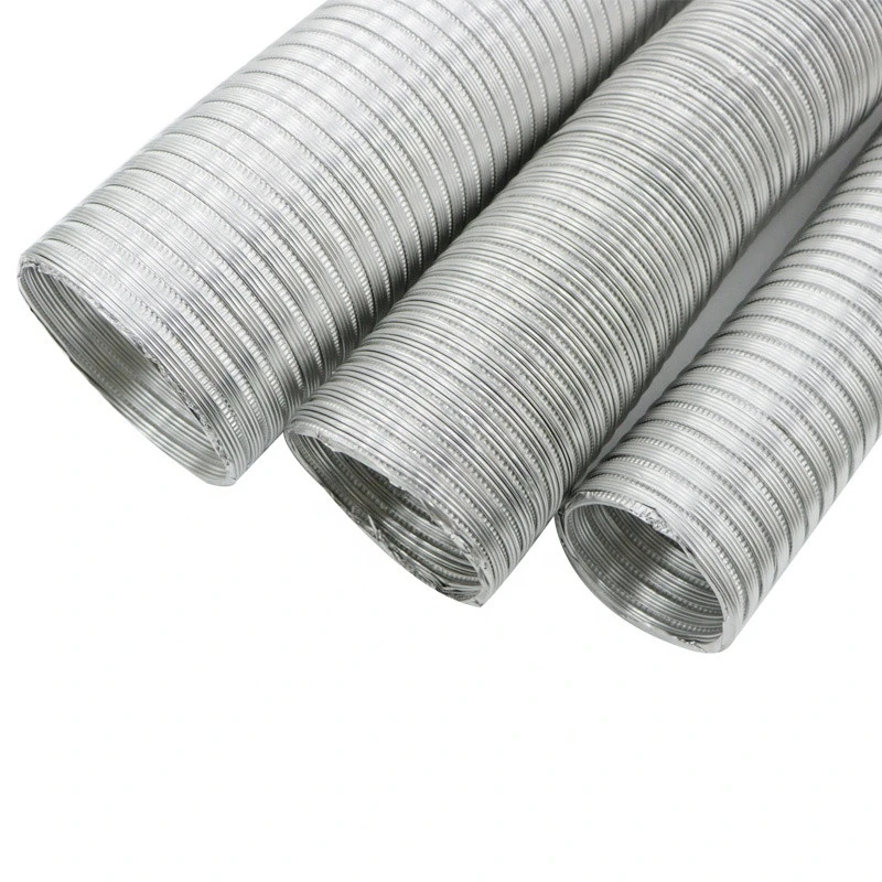 China Supplier Indoor Exposed Ventilation Flexible Pipe Aluminum Foil Ventilation Tube Duct